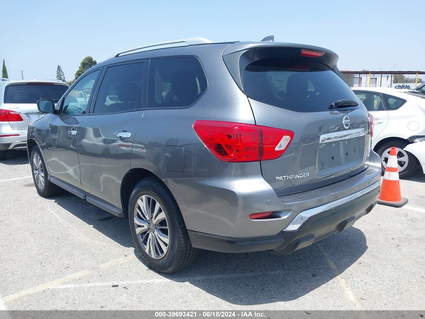 VIN 5N1DR2MN3KC617012 2019 NISSAN PATHFINDER SV