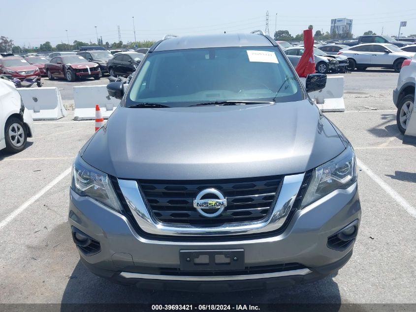 2019 Nissan Pathfinder Sv VIN: 5N1DR2MN3KC617012 Lot: 39693421