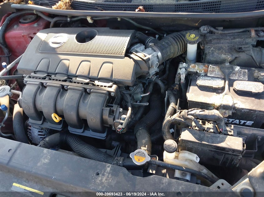 2014 Nissan Sentra S/Sv/Sr/Sl VIN: 3N1AB7AP7EY338045 Lot: 39693423