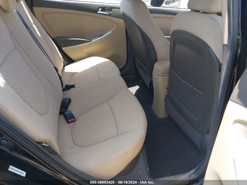 2013 Hyundai Accent Gls VIN: KMHCU4AE9DU479399 Lot: 39693425