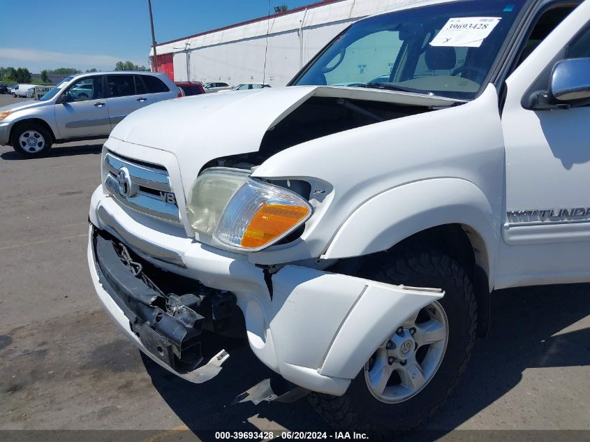 2006 Toyota Tundra Sr5 V8 VIN: 5TBDT44126S549698 Lot: 39693428