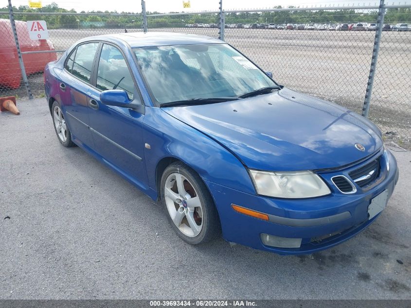 2003 Saab 9-3 Arc VIN: YS3FD46Y731052560 Lot: 39693434