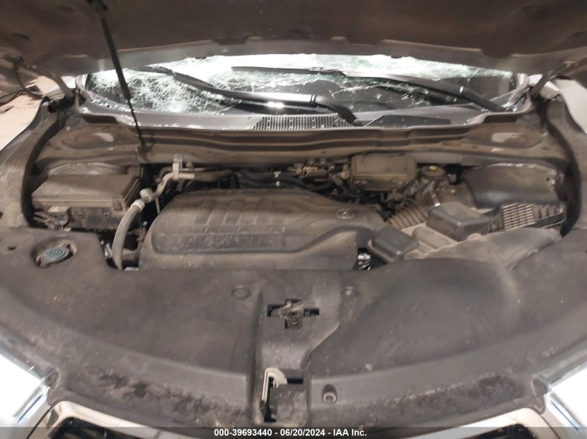 2017 Acura Mdx Advance Entertainment Pkgs VIN: 5FRYD4H95HB019009 Lot: 39693440