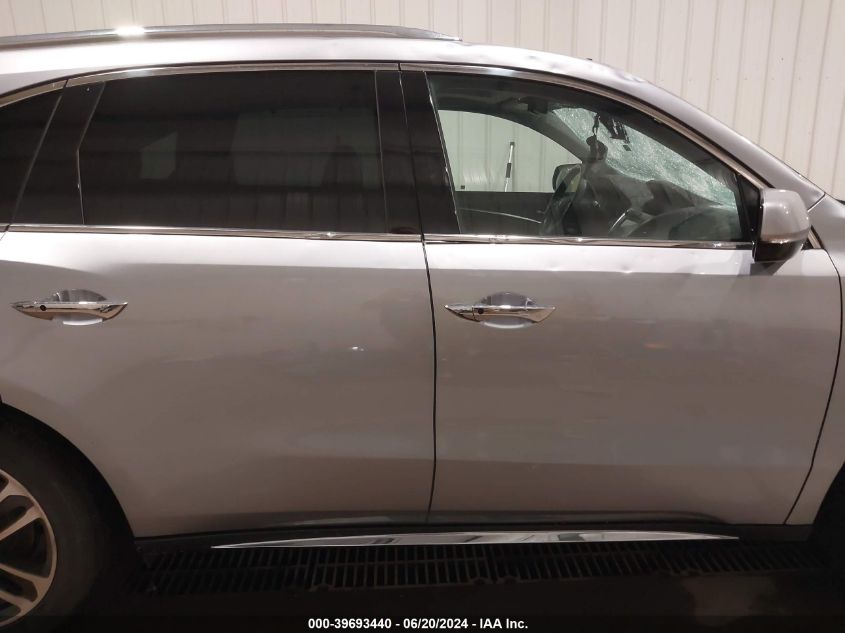 2017 Acura Mdx Advance Entertainment Pkgs VIN: 5FRYD4H95HB019009 Lot: 39693440