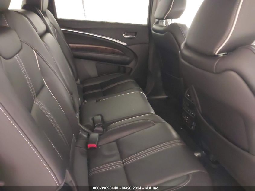 2017 Acura Mdx Advance Entertainment Pkgs VIN: 5FRYD4H95HB019009 Lot: 39693440