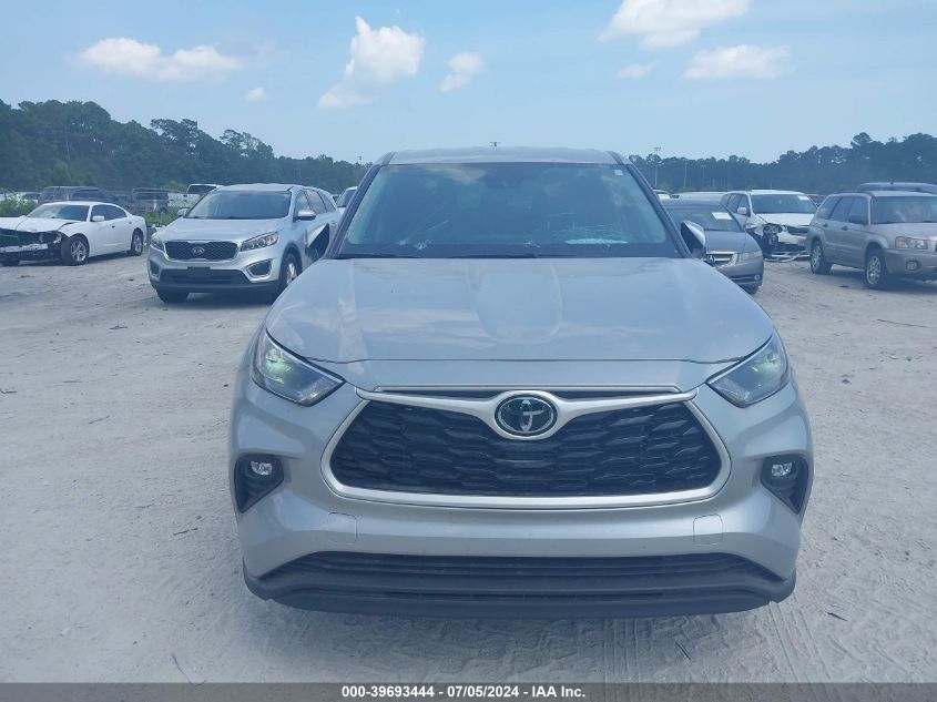 2023 Toyota Highlander Le VIN: 5TDKDRAH2PS522755 Lot: 39693444