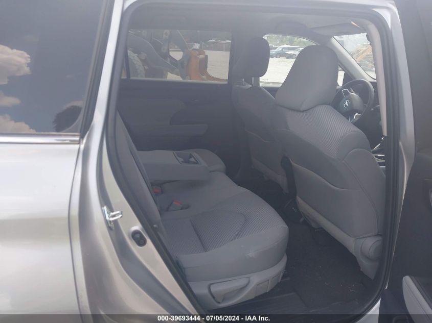 2023 Toyota Highlander Le VIN: 5TDKDRAH2PS522755 Lot: 39693444