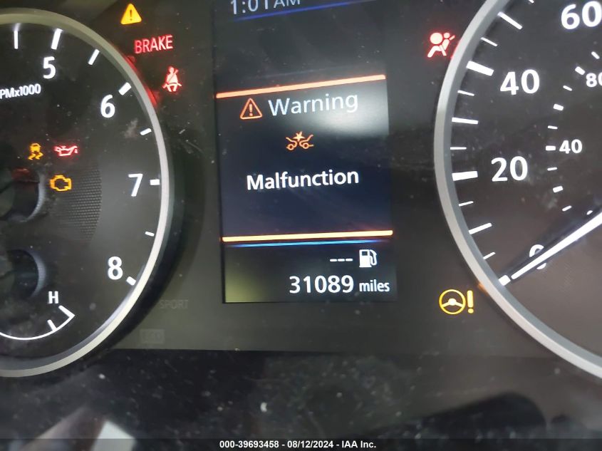 2020 Nissan Sentra S Xtronic Cvt VIN: 3N1AB8BV8LY214897 Lot: 39693458