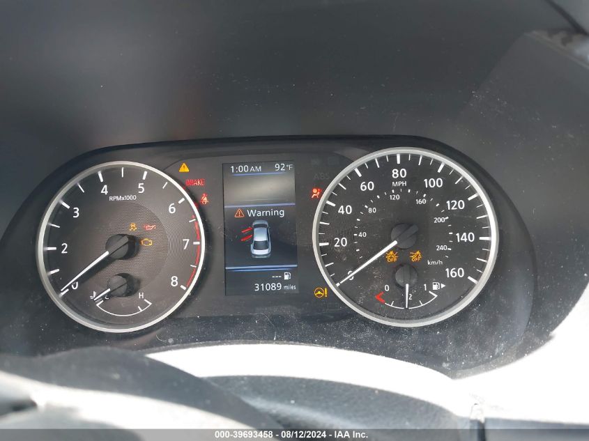 2020 Nissan Sentra S Xtronic Cvt VIN: 3N1AB8BV8LY214897 Lot: 39693458