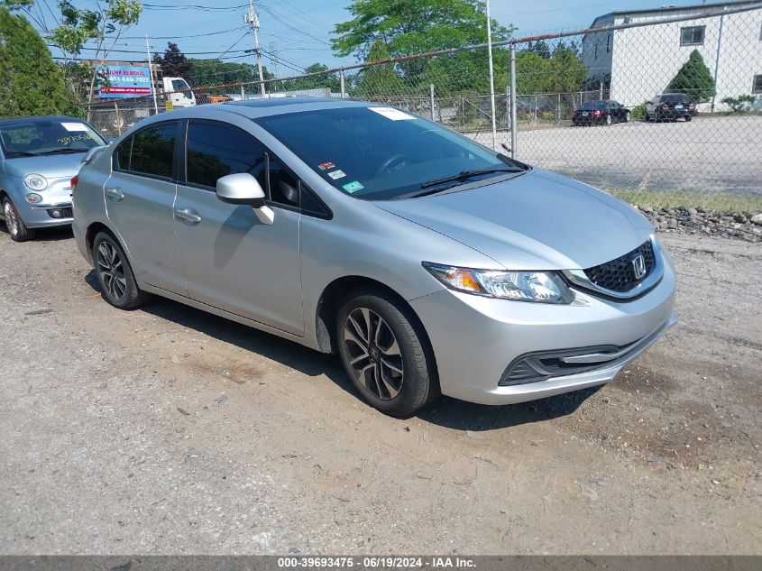 2013 Honda Civic Ex VIN: 19XFB2F86DE213187 Lot: 39693475