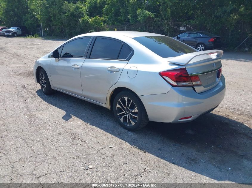 2013 Honda Civic Ex VIN: 19XFB2F86DE213187 Lot: 39693475