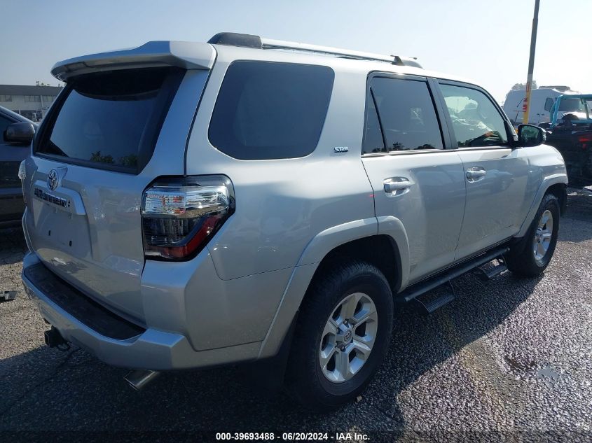 2021 Toyota 4Runner Sr5 Premium VIN: JTEFU5JR5M5248483 Lot: 39693488