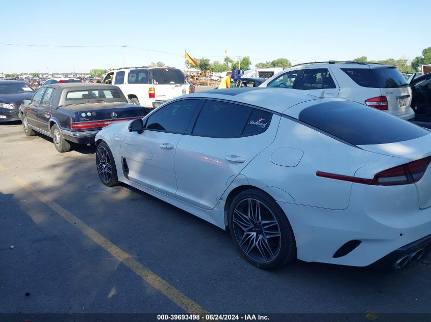 2022 Kia Stinger Gt2 VIN: KNAE55LC1N6120160 Lot: 39693498