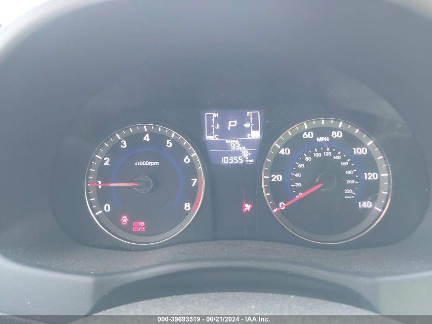 2015 Hyundai Accent Gs VIN: KMHCT5AE2FU215940 Lot: 39693519