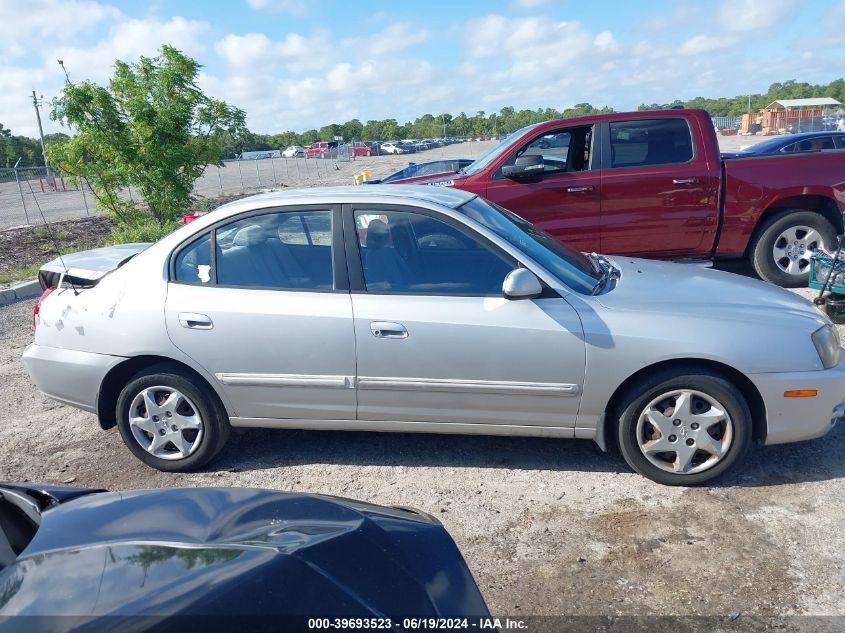 2004 Hyundai Elantra Gls/Gt VIN: KMHDN46D24U822409 Lot: 39693523