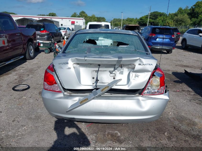 2004 Hyundai Elantra Gls/Gt VIN: KMHDN46D24U822409 Lot: 39693523