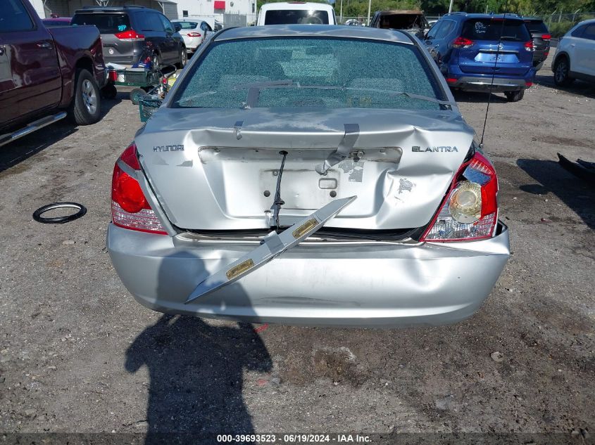 2004 Hyundai Elantra Gls/Gt VIN: KMHDN46D24U822409 Lot: 39693523