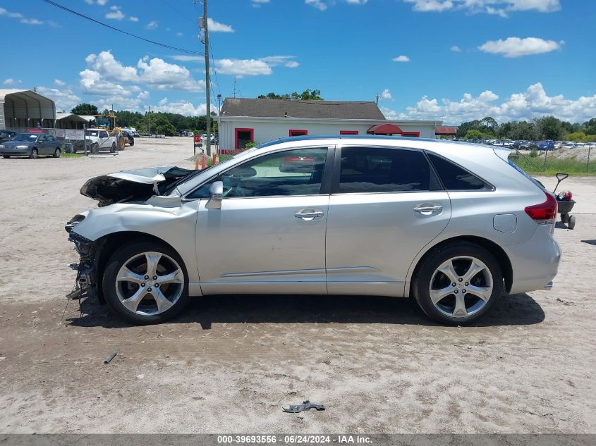 2014 Toyota Venza Xle V6 VIN: 4T3BK3BB1EU108665 Lot: 39693556