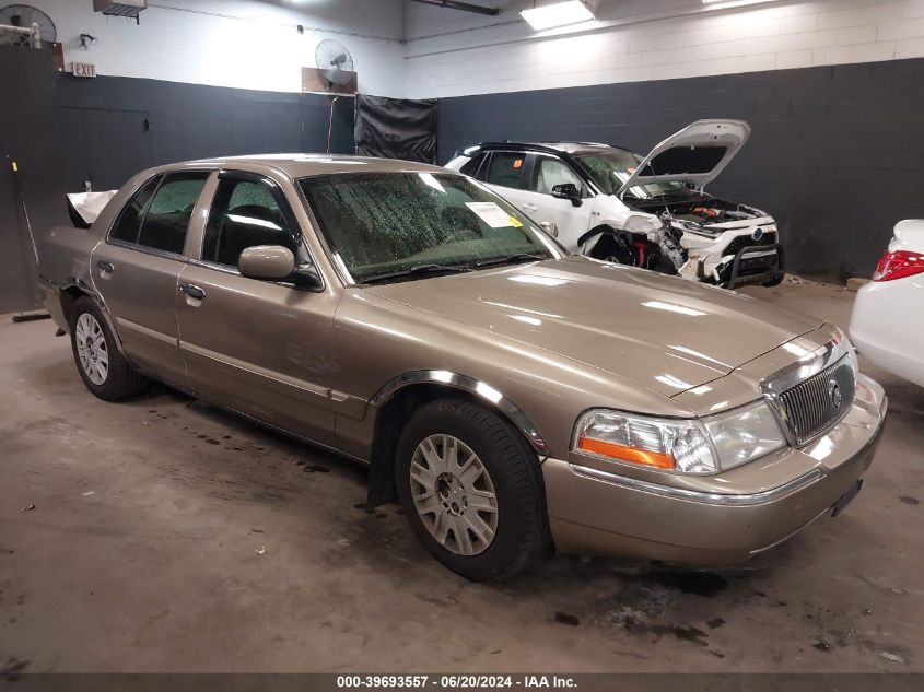 2005 Mercury Grand Marquis Gs VIN: 2MEFM74W45X625627 Lot: 39693557