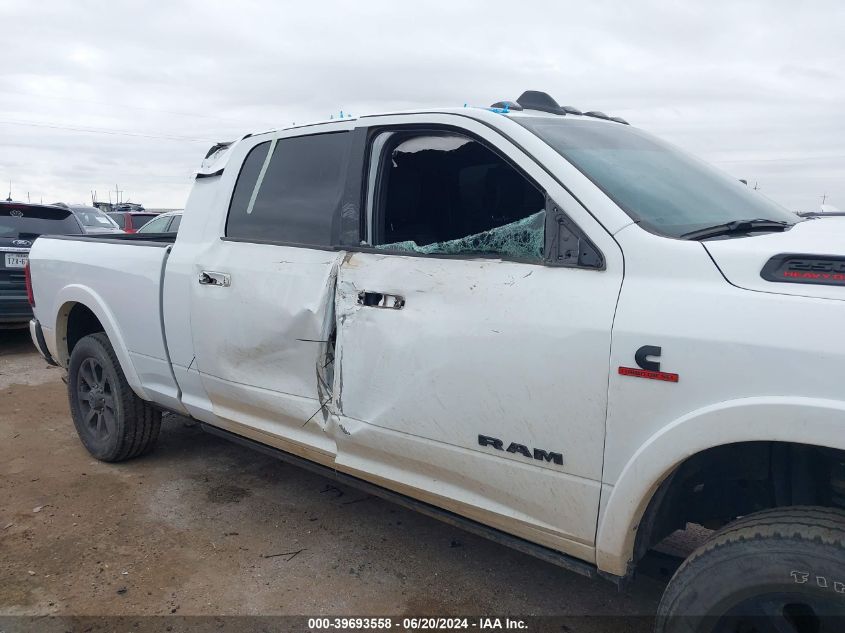 2022 Ram 2500 Laramie Mega Cab 4X4 6'4 Box VIN: 3C6UR5NL4NG316969 Lot: 39693558