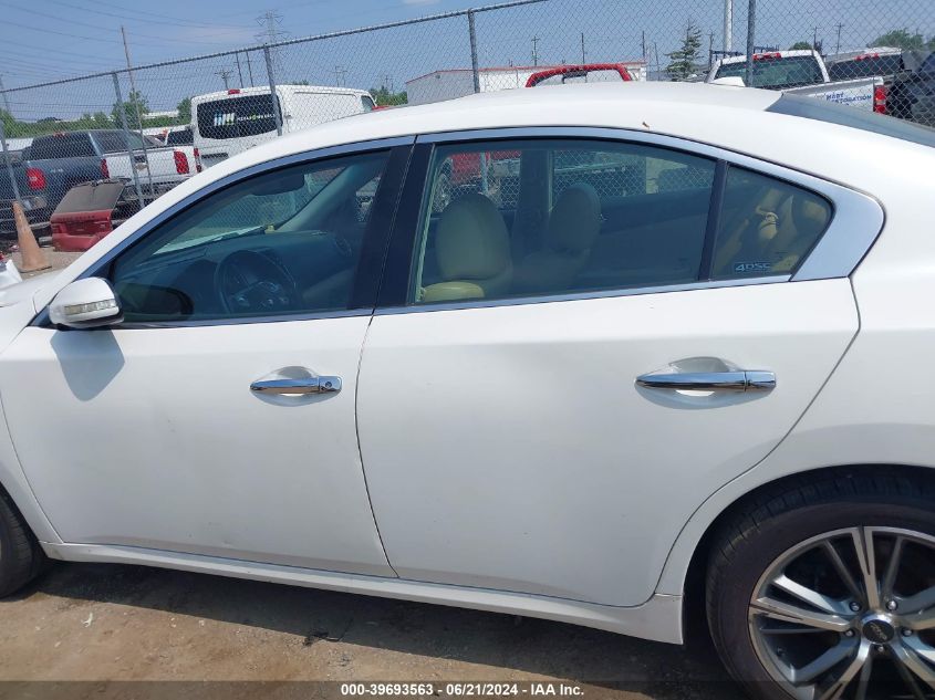 2010 Nissan Maxima 3.5 Sv VIN: 1N4AA5AP3AC816670 Lot: 39693563