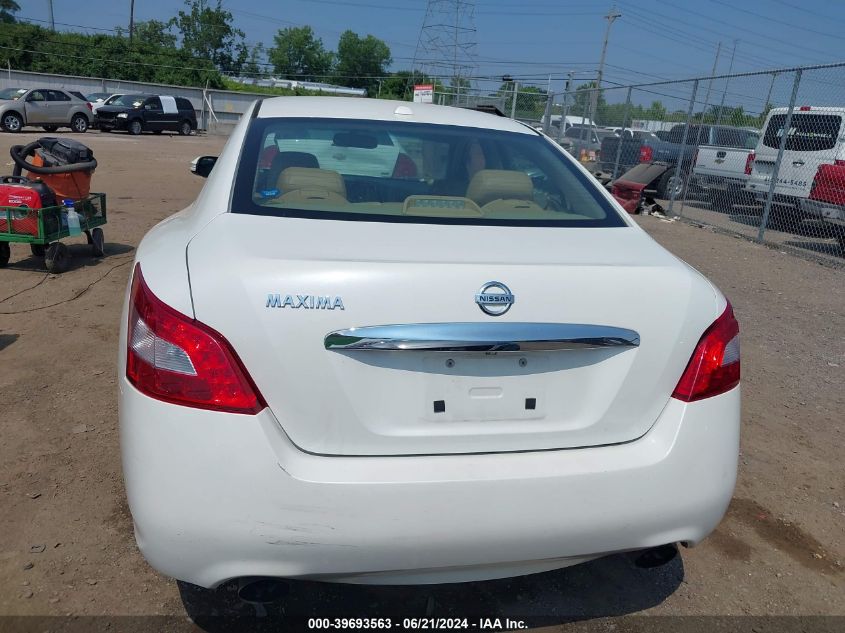 2010 Nissan Maxima 3.5 Sv VIN: 1N4AA5AP3AC816670 Lot: 39693563