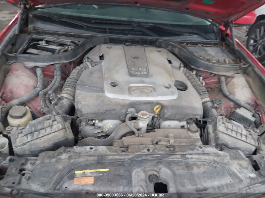 2011 Infiniti G37 Sport VIN: JN1CV6AP9BM504977 Lot: 39693566