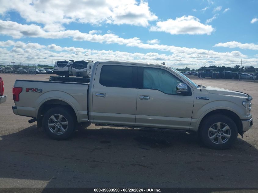 2018 Ford F-150 Lariat VIN: 1FTEW1EG1JFB71855 Lot: 39693590