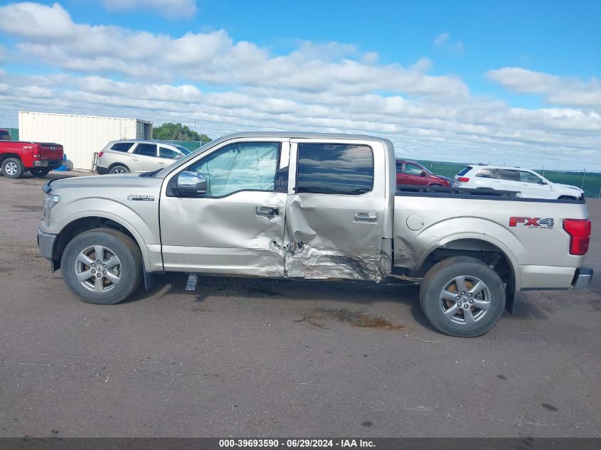 2018 Ford F-150 Lariat VIN: 1FTEW1EG1JFB71855 Lot: 39693590