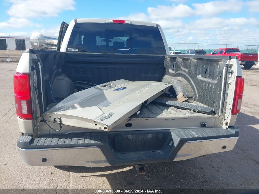 2018 Ford F-150 Lariat VIN: 1FTEW1EG1JFB71855 Lot: 39693590