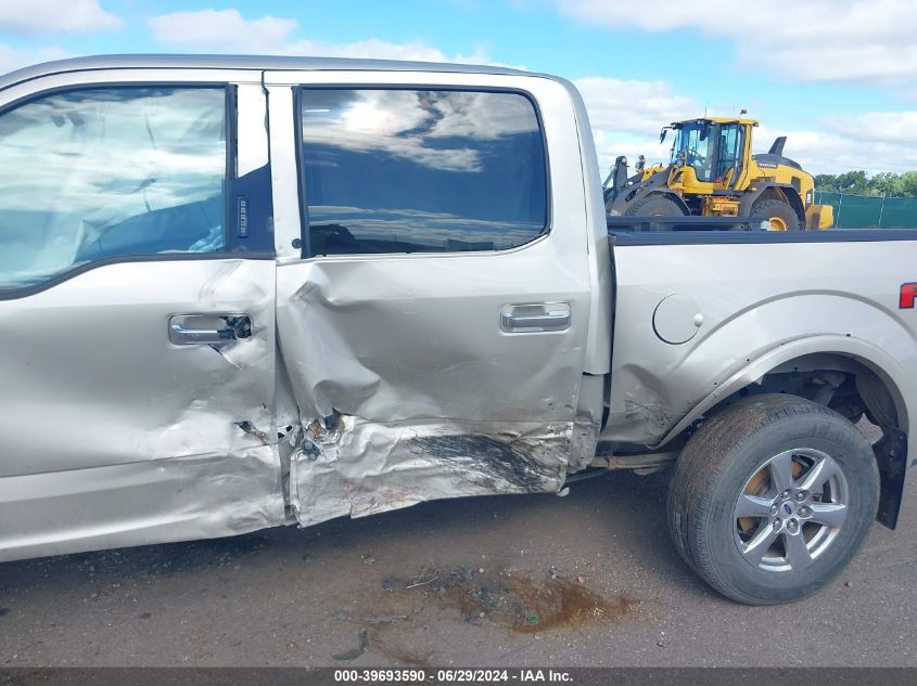 2018 Ford F-150 Lariat VIN: 1FTEW1EG1JFB71855 Lot: 39693590