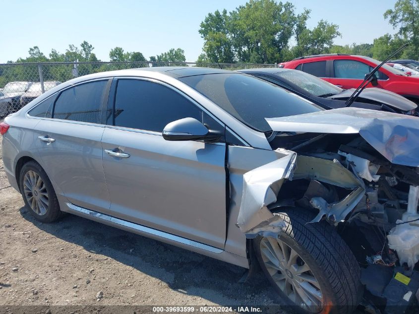 2015 Hyundai Sonata Limited VIN: 5NPE34AF8FH070204 Lot: 39693599