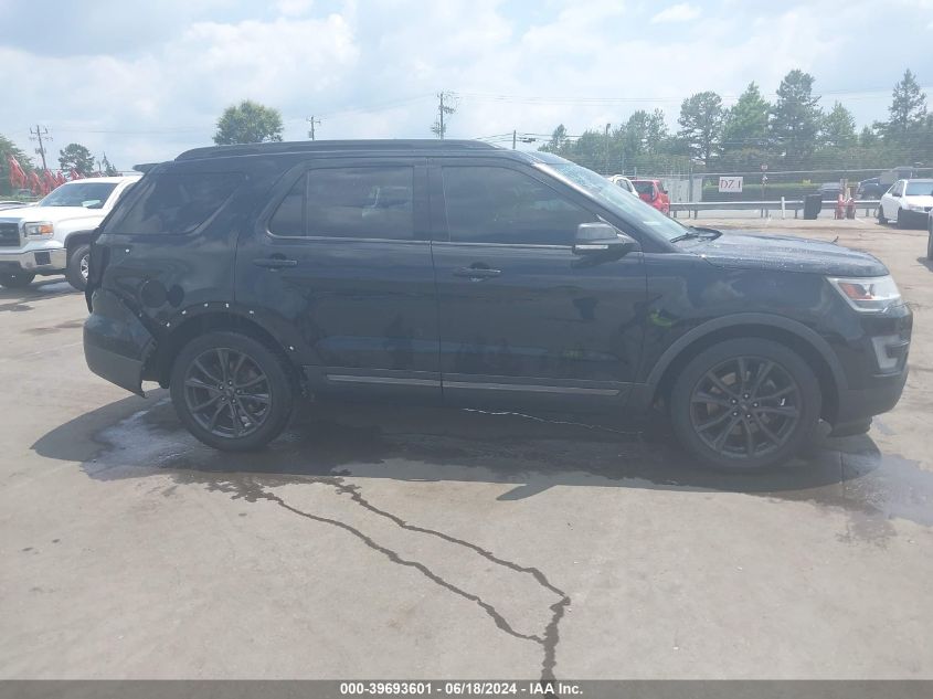 2017 Ford Explorer Xlt VIN: 1FM5K7D8XHGD97370 Lot: 39693601