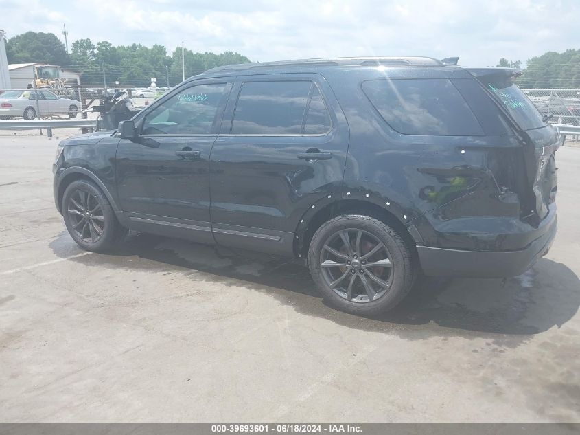 2017 Ford Explorer Xlt VIN: 1FM5K7D8XHGD97370 Lot: 39693601