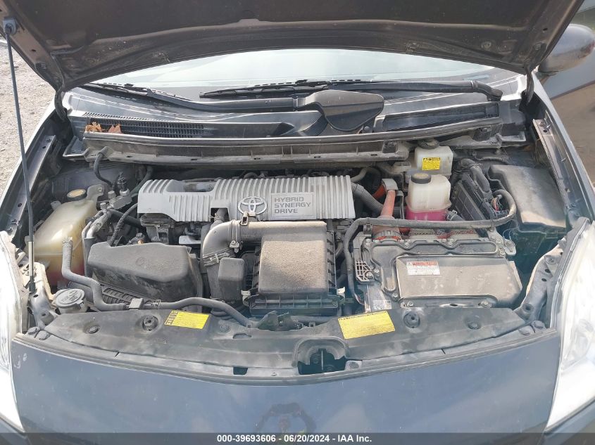 2013 Toyota Prius VIN: JTDKN3DU1D5553810 Lot: 39693606