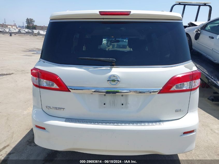 2012 Nissan Quest Sl VIN: JN8AE2KP0C9050073 Lot: 39693614