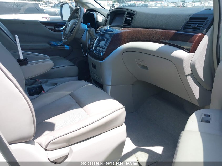 2012 Nissan Quest Sl VIN: JN8AE2KP0C9050073 Lot: 39693614