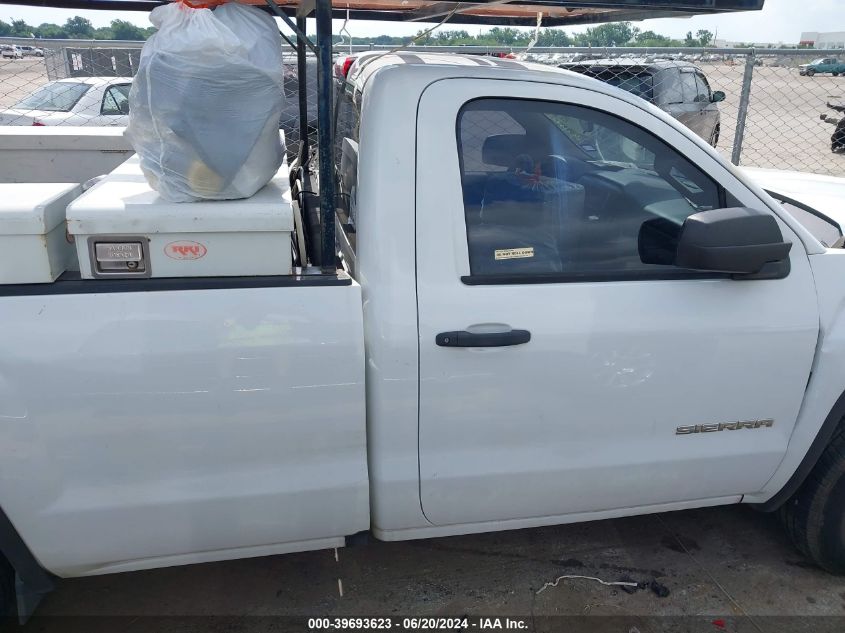 2016 GMC Sierra C1500 VIN: 1GTN1LEC3GZ132960 Lot: 39693623