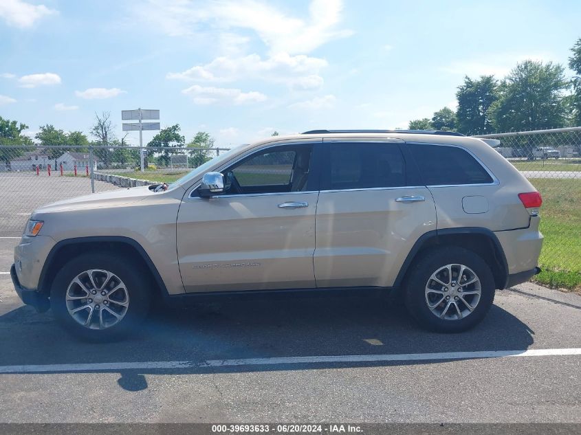 2015 Jeep Grand Cherokee Limited VIN: 1C4RJFBG9FC609905 Lot: 39693633