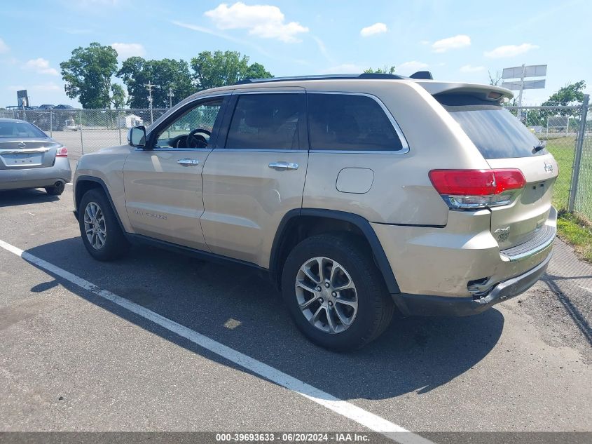 2015 Jeep Grand Cherokee Limited VIN: 1C4RJFBG9FC609905 Lot: 39693633