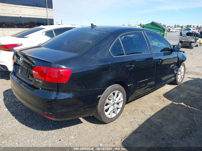 2012 Volkswagen Jetta Se VIN: 3VWDP7AJ4CM420775 Lot: 39693638