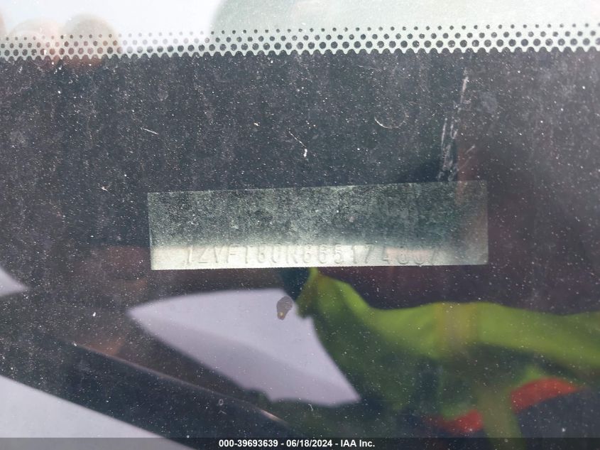 2006 Ford Mustang VIN: 1ZVFT80N865174807 Lot: 39693639