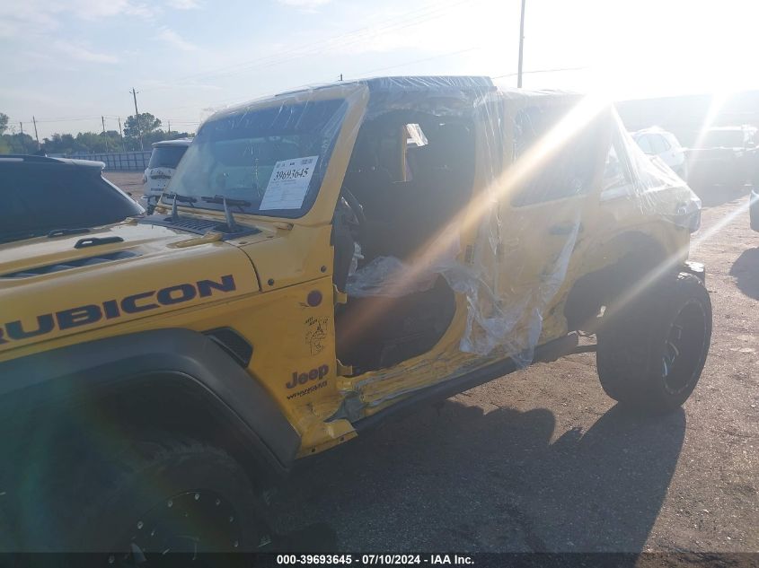 2021 Jeep Wrangler Unlimited Rubicon 4X4 VIN: 1C4HJXFG7MW602720 Lot: 39693645