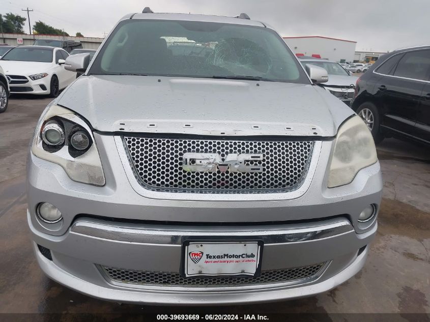 2012 GMC Acadia Denali VIN: 1GKKRTED4CJ298521 Lot: 39693669