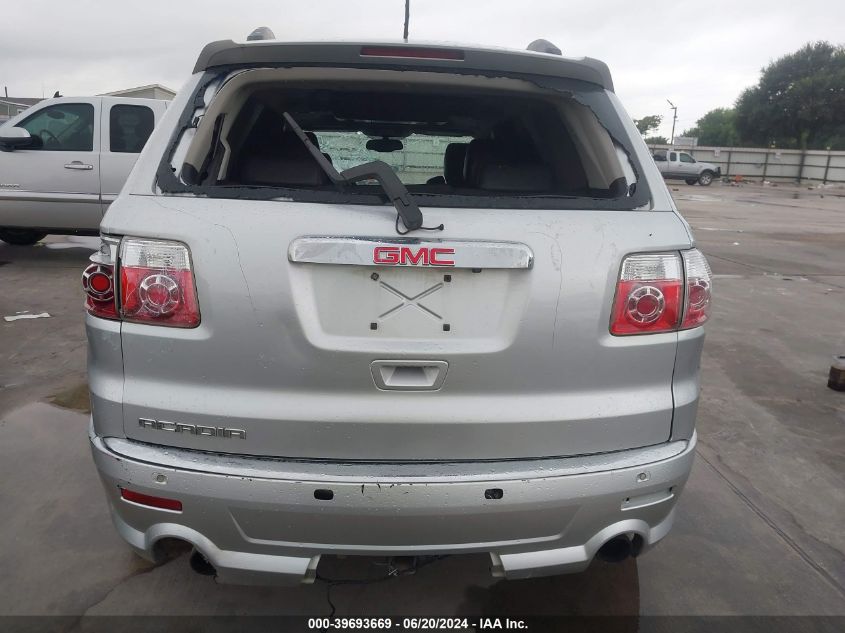 2012 GMC Acadia Denali VIN: 1GKKRTED4CJ298521 Lot: 39693669