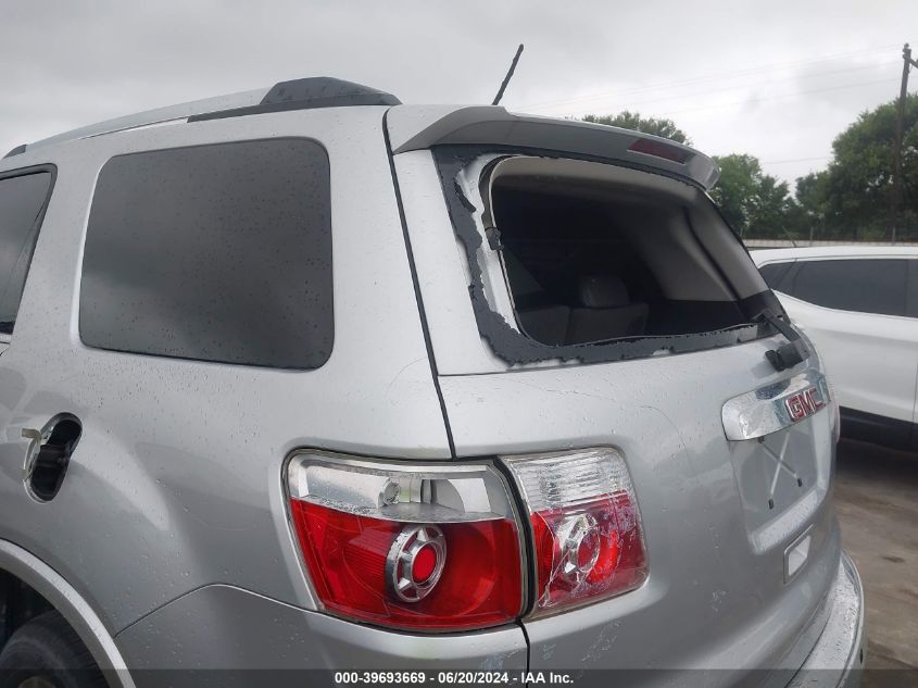 2012 GMC Acadia Denali VIN: 1GKKRTED4CJ298521 Lot: 39693669