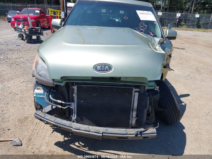 2011 Kia Soul + VIN: KNDJT2A27B7229132 Lot: 39693674