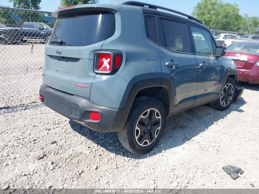 2015 Jeep Renegade Trailhawk VIN: ZACCJBCT2FPC46403 Lot: 39693677