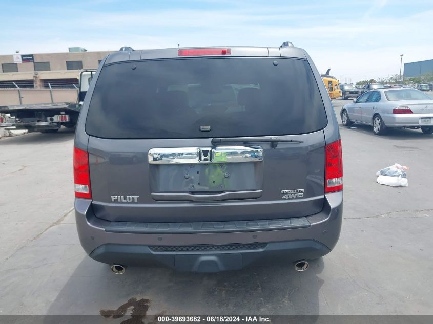 2014 Honda Pilot Touring VIN: 5FNYF4H97EB036594 Lot: 39693682