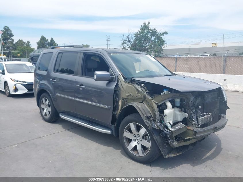 2014 Honda Pilot Touring VIN: 5FNYF4H97EB036594 Lot: 39693682